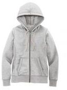 District� Women's Re-Fleece� 8.1-ounce, 60% Recycled Cotton/40% Recycled Polyester Full-Zip Hooded Sweatshirt